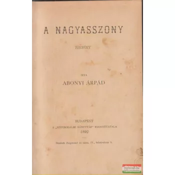 A nagyasszony
