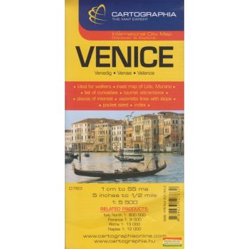 Velence várostérkép