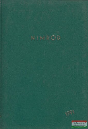 Nimród vadászújság 1991. évfolyam (1, 3-12. szám) bekötve