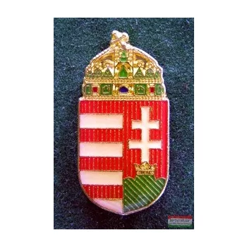 Kitűző - koronás címer 23 mm