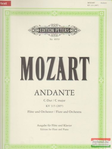 Andante C-Dur - Flöte und Orchester