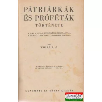 Pátriárkák és próféták