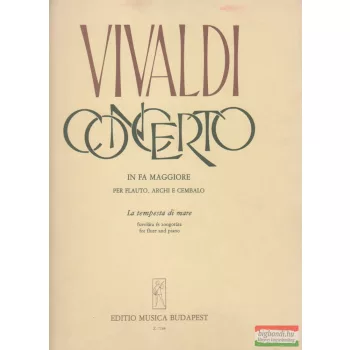 Concerto in Fa Maggiore - fuvolára és zongorára