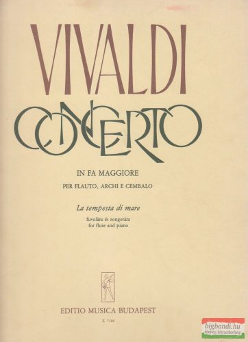 Concerto in Fa Maggiore - fuvolára és zongorára