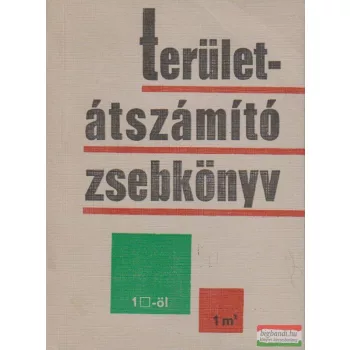 Területátszámító zsebkönyv