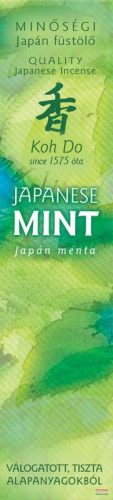 Koh Do - Japán menta / Japanese Mint füstölő