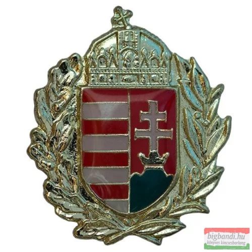 Lombkoronás magyar címer 23 mm