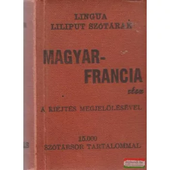 Magyar-francia zsebszótár