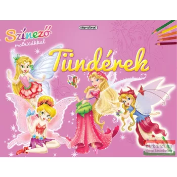 Színező matricákkal - Tündérek