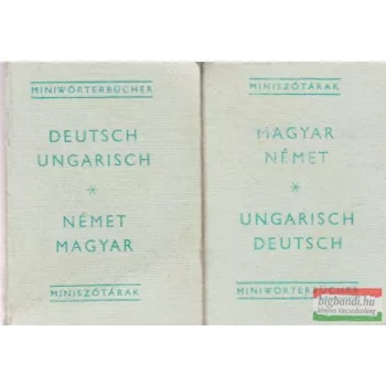 Német-magyar / Magyar-német miniszótár