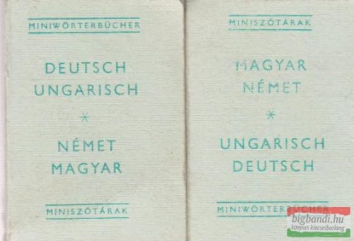 Német-magyar / Magyar-német miniszótár