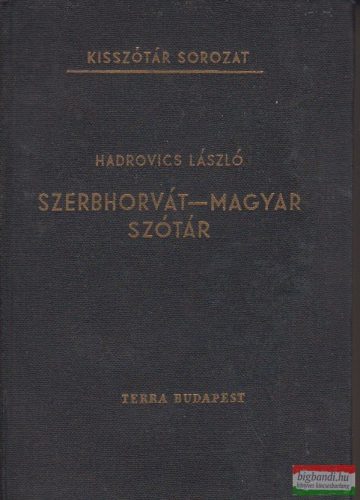 Szerbhorvát - magyar szótár
