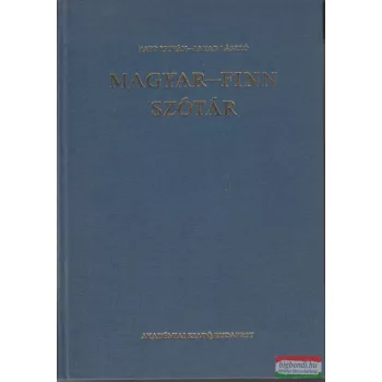 Papp István-Jakab László - Magyar-finn szótár