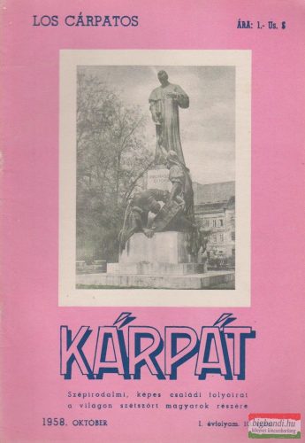 Kárpát - 1958 október I. évfolyam 10. szám