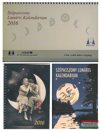 Szépasszony Lunáris Kalendárium 2016