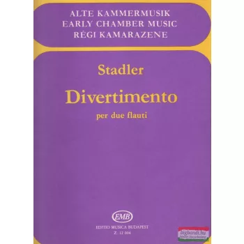 Régi kamarezene - Divertimento per due flauti