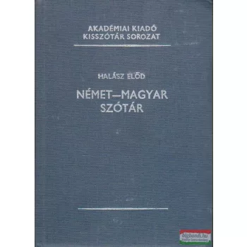 Halász Előd - Német-magyar szótár