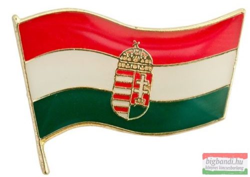 Magyar zászló címeres, 21 mm