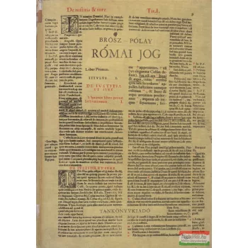 Brósz Róbert-Pólay Elemér - Római jog