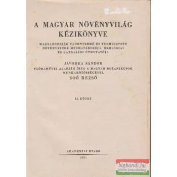 A magyar növényvilág kézikönyve II.