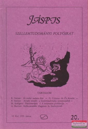 Jáspis - Szellemtudományi folyóirat 20. VI Évf. 1995 június