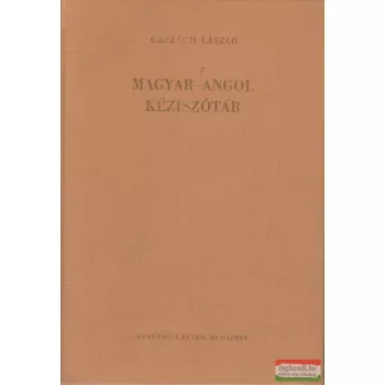 Országh László - Magyar-angol kéziszótár