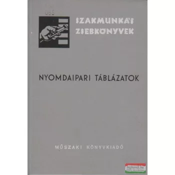 Nyomdaipari táblázatok