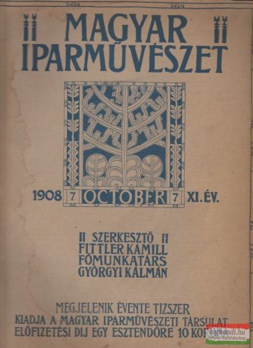 Magyar Iparművészet 1908. október