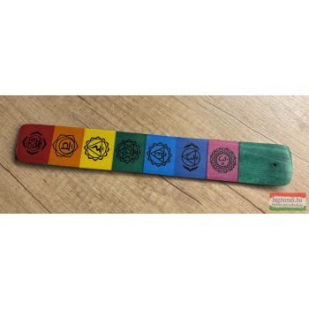 7 csakrás lapos füstölőtartó