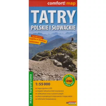 Tátra (Szlovákia, Lengyelország) turistatérkép 