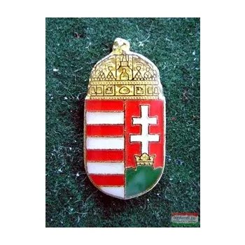 Kitűző - koronás címer 30 mm