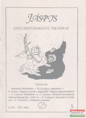 Jáspis - Szellemtudományi folyóirat 3. II. Évf. 1991 március