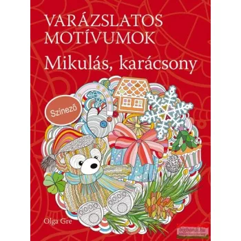   Olga Gre - Varázslatos motívumok - Színező - Mikulás, karácsony