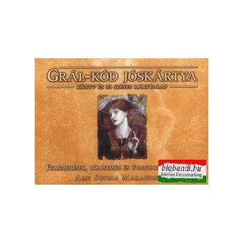 Grál-kód jóskártya - Könyv és 33 színes kártyalap