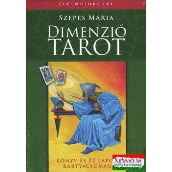 Szepes Mária - Dimenzió tarot könyv és 22 db kártya