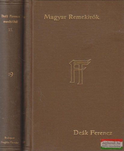 Deák Ferencz munkáiból I-II.