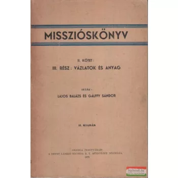 Misszióskönyv