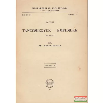 Dr. Wéber Mihály - Táncoslegyek -  Empididae
