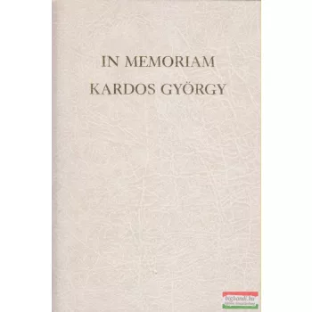 In memoriam Kardos György