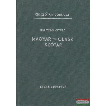 Herczeg Gyula - Magyar-olasz szótár