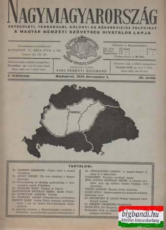 Nagymagyarország I.évfolyam/10.szám (1928)