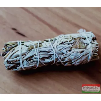 Fehér Zsálya és Yerba Santa füstölőköteg (10 cm)