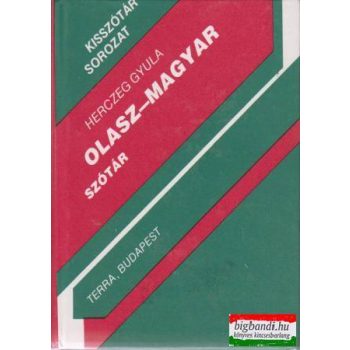 Herczeg Gyula - Olasz-magyar szótár