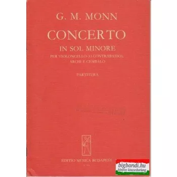   Concerto in sol minore per violincello (o contrabasso), archi e cembalo (Z. 7114)