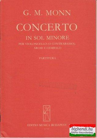 Concerto in sol minore per violincello (o contrabasso), archi e cembalo (Z. 7114)