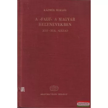 A "falu" a magyar helynevekben