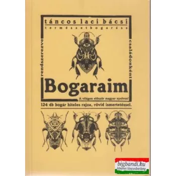   Bogaraim - 124 db bogár hiteles rajza, rövid ismertetéssel