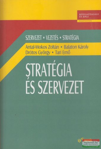 Antal-Mokos Zoltán, Balaton Károly, Drótos György, Tari Ernő - Stratégia és szervezet
