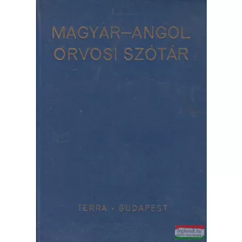   Dr. Véghelyi Péter, Dr. Csink Tamás szerk. - Magyar-angol orvosi szótár