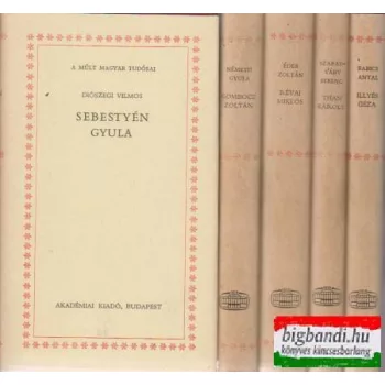 A múlt magyar tudósai I-V.